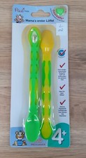 Vital Baby - L002 - Mama&acute;s erster L&ouml;ffel - gr&uuml;n/gelb - 2er Set - ca. 18 cm