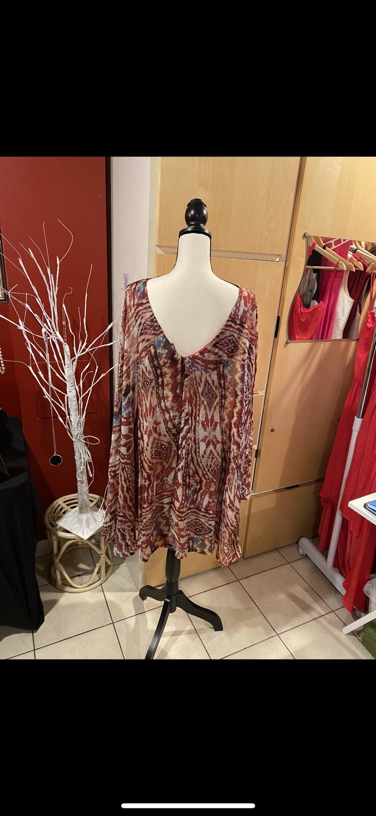 multicolor dress - image 3