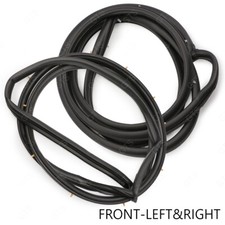Fits Mitsubishi Lancer E-Car 1991 95 Front Lh+Rh Door Rubber Seal Weatherstrip