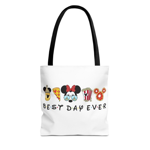 Best Day Ever - Mouse Land Treats Tote Bag Fan Art 