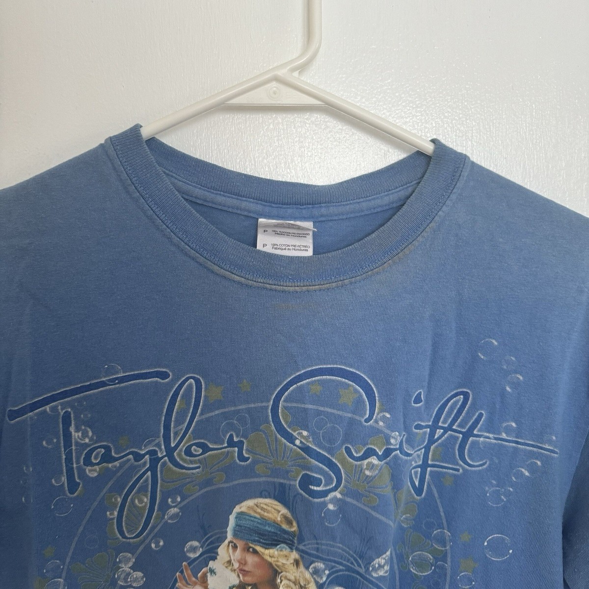 【激レア】Taylor Swift ヴィンテージTシャツ Fearless期 Taylor Swift Fearless T Shirt Rare Vintage Blue Concert Tee