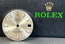 Rolex Datejust Medie 31mm Quadrante Argento Oro Rosa/Bianco Bastone 178271