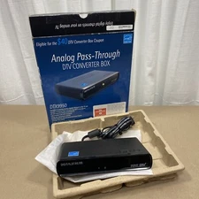 Digital Stream Analog Pass-Through DTV Converter Box DTX9950 -- NO REMOTE