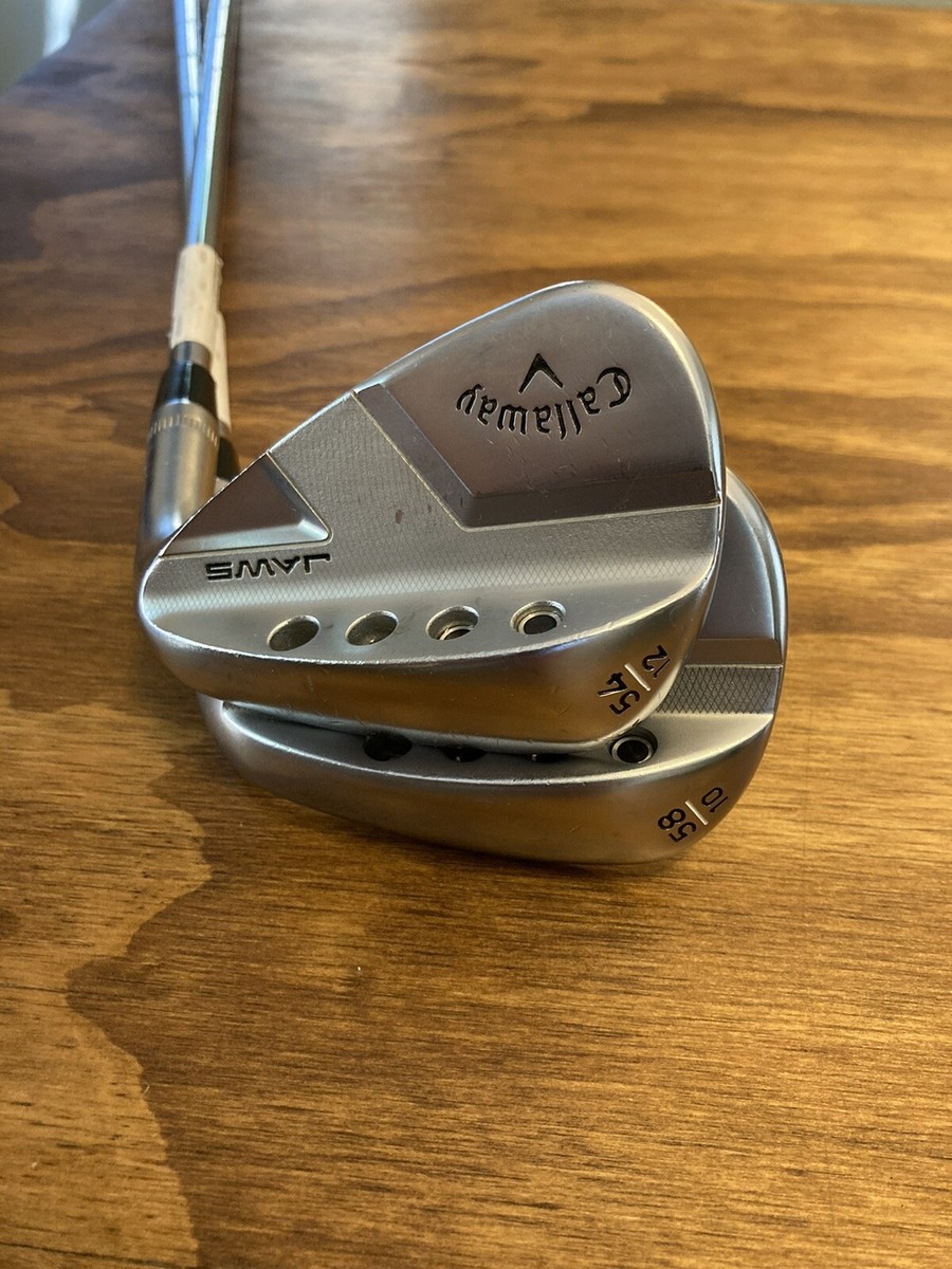 Callaway Jaws Full Toe Wedge Set / 54° 58° Wedge Flex Steel Callaway Jaws Full Toe Wedge Set / 54° 58° Wedge Flex Steel