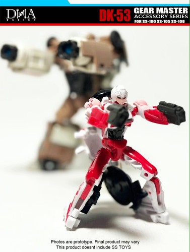 WITH BONUS! DNA DK-53 Upgrade Kit For SS105 MIRAGE SS108 WHEELJACK SS100 BEE - Picture 21 of 24