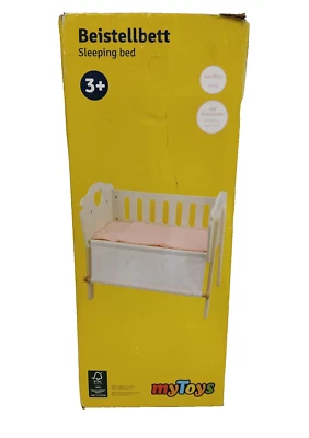 MY TOYS MyToys - Puppen - Beistellbett - Holz - Neu OVP 2. Wahl *
