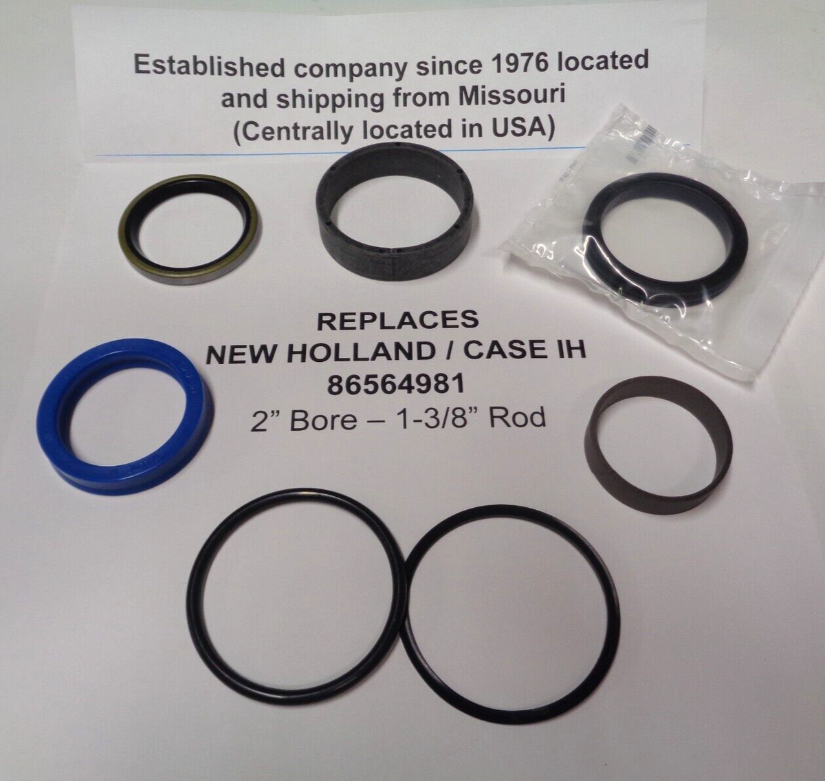 865 屋根パーツ YN8411 YN8413 Replaces New Holland / Case iH 86564981 Seal Kit (2