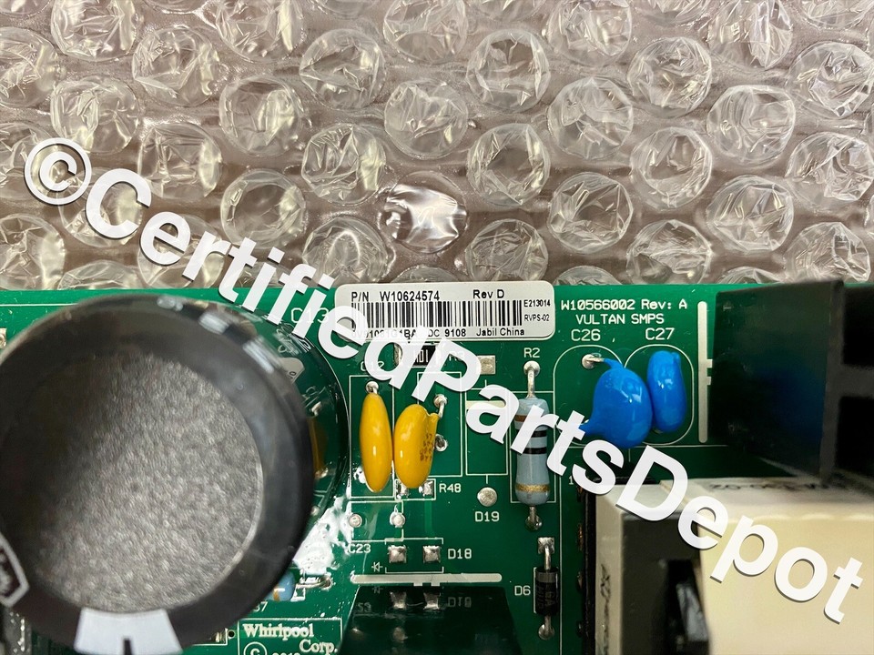 New OEM Whirlpool Refrigerator Power Control Board WPW10624574 ...