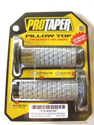 Pro Taper Pillow Top Grey / Black Twist Throttle Grips CRF ...