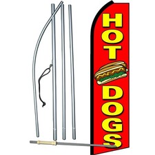 Hot Dogs Complete Swooper Flag Bundle