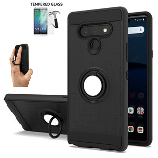 Phone Case For LG Reflect / K51 Case Shock Proof Ring-Stand-Holder-stand