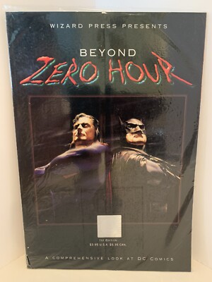 Wizard Press Presents Beyond Zero Hour 1994 New Sealed Alex Ross Superman Batman