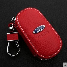 Portachiavi nero Ford con portachiavi - borsa chiave auto*