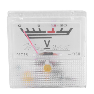 91L16 AC Voltage Measuring Instrument Pointer Type Voltmeter AC 0-300V DC 0-20V
