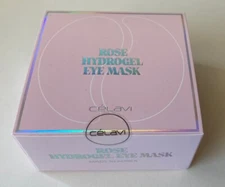 Rose Hydrogel Eye Mask Celavi Brand 40 Sheets New In Box