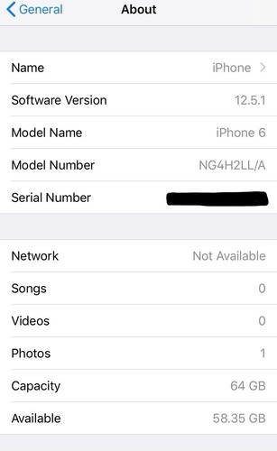 Apple iPhone 6 64GB Silver (Sprint) - 100% Battery Capacity NG4H2LL/A - Afbeelding 12 van 14