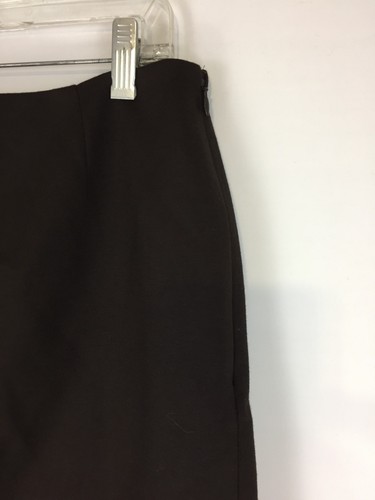$178 NWT TAHARI Colt Brown Black Color Block ELANA Skirt Womens sz 12 - Picture 5 of 6
