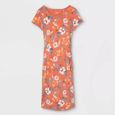 Women's Short Sleeve T-Shirt Maternity Dress Isabel Maternity Size Small