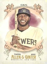 2021 Topps Allen & Ginter #211 Lorenzo Cain