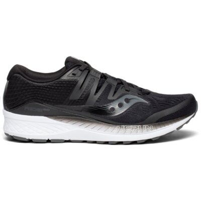 Saucony Ride ISO Mens Running Shoes Black White S20444-2 Size 11.5‎ S20444-2] Mens Saucony Ride ISO - USED | eBay main image 3