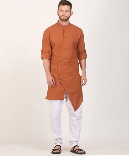 orange pathani kurta
