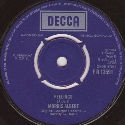 Morris Albert - Feelings (7'', Single)