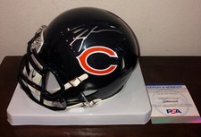 Roschon Johnson Chicago Bears Riddell Speed Signed Autographed Mini Helmet PSA B