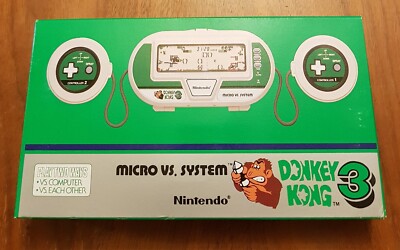 Nintendo Game & Watch Micro vs. System Donkey Kong 3 NOS