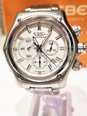 Ebel 1911 BTR Chronograph Certified Chronometer Auto  Excellent Condition