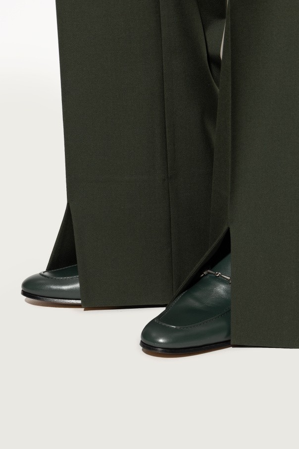 Gucci - Men - Leather shoes - Green thumbnail 2