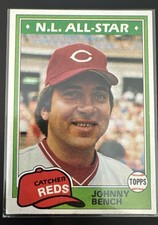 1981 Topps - Johnny Bench #600