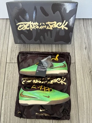 Travis Scott x Nike Phantom 6 Low Elite IC SEIndoor/Astro Green Brown UK8.5 - Image 1 of 4