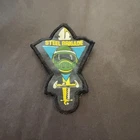 🔥1987 HASBRO GI JOE STEEL BRIGADE v1 MAIL AWAY FIGURE'S IRON ON PATCH🔥