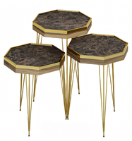 Eleganter Beistelltisch Aus Holz In Braun FüR Wohnzimmer