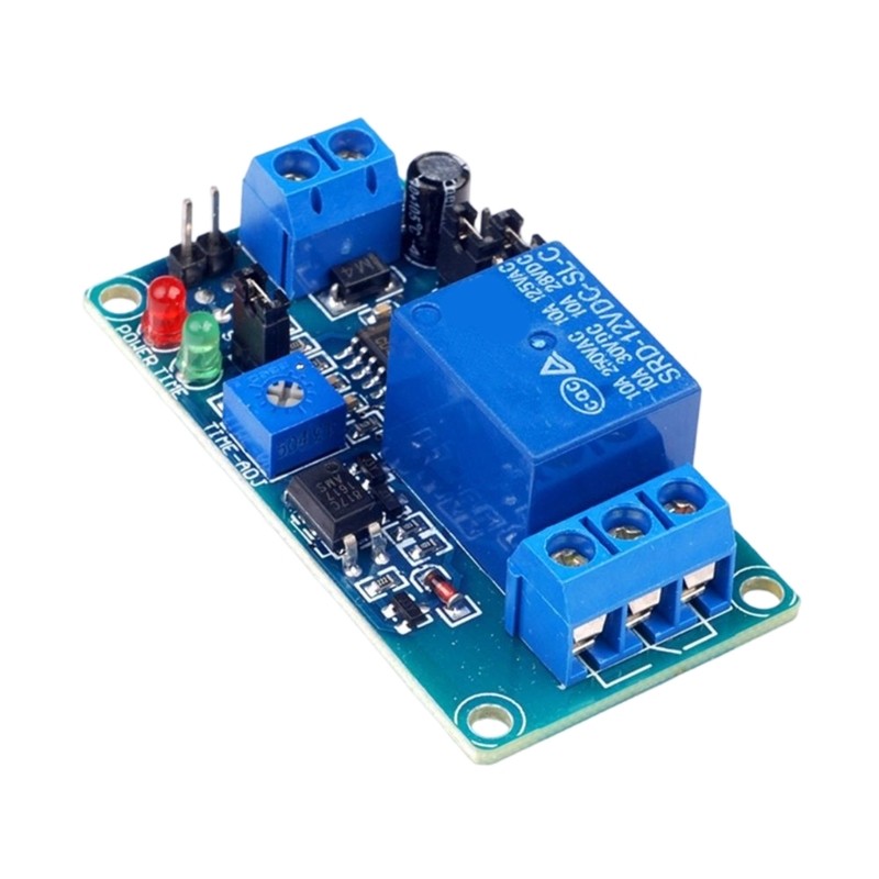 12v Relay Timer Module Energy Efficient 12V Delay Relays Module Adjustable Timer 0.1 Second to ...