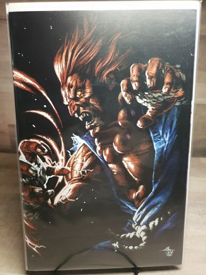Street Fighter #1 Virgin Exclusive Gabriele Dell'Otto Akuma LTD to 500 W/COA 