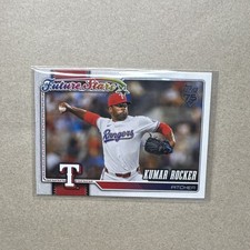 Topps 2026 Series 1 Kumar Rocker #336 Texas Rangers Future Stars Baseball Card