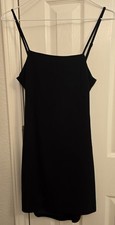 Lulu's Black Spaghetti Strap Dress Sleeveless Casual Wear Size S