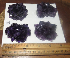 BEAUTIFUL  AMETHYST STALACTITE FLOWERS CLUSTERS  PRICE IS FOR ONE FLOWER