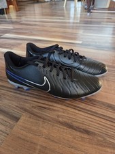 NIKE MEN'S TIEMPO LEGEND 10 CLUB BLACK SOCCER SHOES CLEATS SIZE 7 DV4344-040