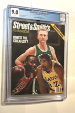 1988 NEWSSTAND Street & Smith's CGC 9.0 MICHAEL JORDAN Larry Bird MAGIC JOHNSON