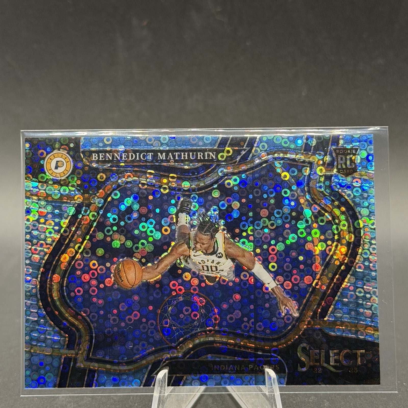 2022-23 Select NBA Bennedict Mathurin #279 Courtside Blue Disco Prizm /99 RC