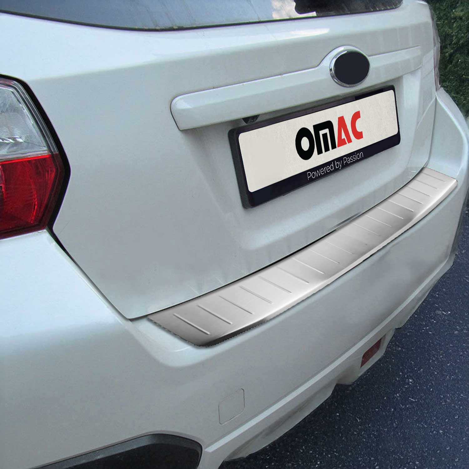 Protection pare-chocs Subaru XV 2012-2017 en inox brossé haut de gamme OMAC
