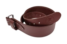 2.5 inch Heavy Duty Leather Work Belt Brown Ranger Style for Tool Pouches Pro
