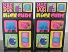 Schylling NEEDOH NICE CUBE SUPER SOLID SQUISH Set Of 2 Purple Squeeze HTF — photo 2