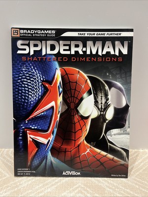 Spider-Man: Shattered Dimensions Official Strategy Guide Brady PS3 PC Wii 360