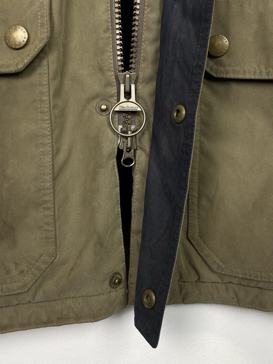 Barbour T700 Fulbourn Jacket Full Zip Jacket Men's Size S Zip