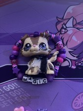 Kandi Bracelet Twilight Sparkle Theme My Little Pony Custom Jewelry Rave