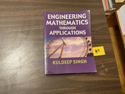 Engineering Mathematics Through Applications, 2003, By Singh, PB, W Tabs, H4
