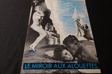 Le Miroir aux alouettes  / Alberto Sordi  Elsa Martinelli dossier presse 1961
